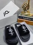 Hermes Black Rubber Slippers - Sabon Kayayyaki - 4