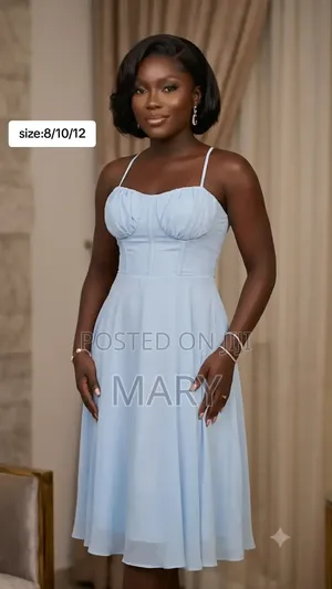 DWM Dress - Baby Blue, Size L/XL
