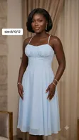 DWM Dress - Baby Blue, Size L/XL - 1