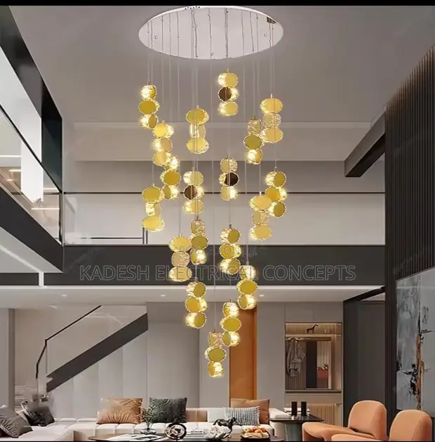Modern LED Pendant Light for Living/Dining Room - 1