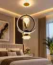 Creative LED Ceiling Light - Modern Gold - 1