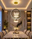 Creative LED Ceiling Light - Modern Gold - 5
