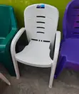 Top Class Plastic Chair with Armrests - 1