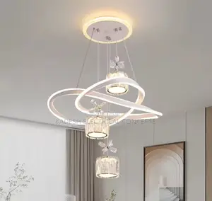 Modern Crystal Pendant Lamp - Luxury Restaurant/Living Room LED