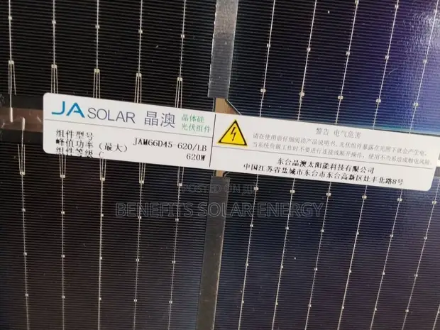 Brand New 620W JA Solar Panel - 1