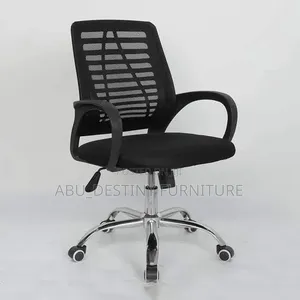 Boss Office Products Black Mesh Office Chair