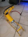 Single-Barrel Foot Air Pump with Pressure Gauge - 3