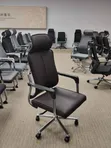 Boss Office Products Executive Leather Office Chair with Headrest - 2