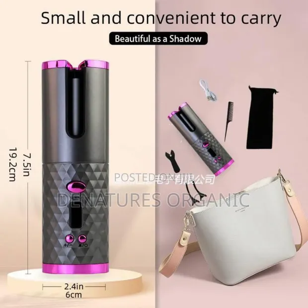 Rechargeable Professional Hair Curler - 1