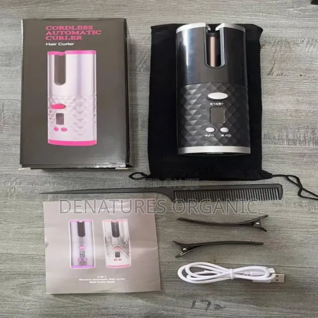 Rechargeable Professional Hair Curler with Advanced Technology - 1
