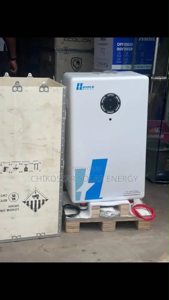 Hyper Power 15kWh 51.2V LiFePO4 Lithium Baturi - 1