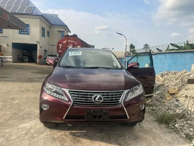 Lexus RX 350 FWD 2012 Maroon - 1