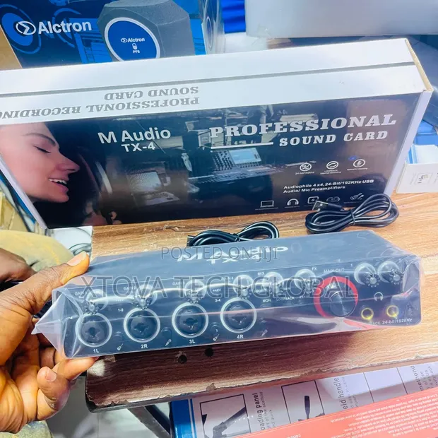 M-Audio TX-4 Professional 4x4 USB Soundcard 24-Bit/192kHz - 1