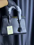 Dafengli 2602 Classic Structured Handbag - Rich Coffee Brown - 2