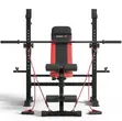 Nashua Adjustable Weight Lifting Bench tare da Pull-Up Rope - 1