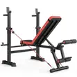 Nashua Adjustable Weight Lifting Bench tare da Pull-Up Rope - 3