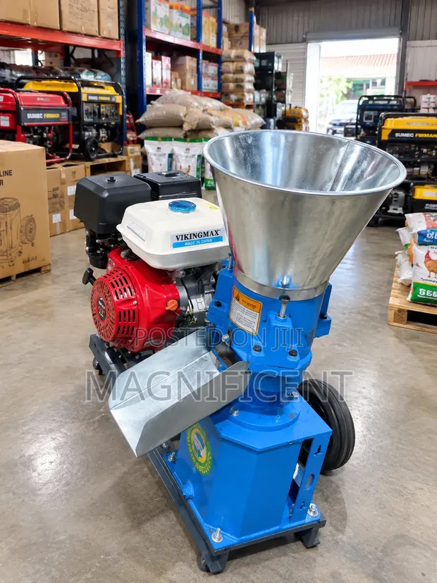 Animal Feed Pellet Machine - 10HP | 200-300kg/Hr - 1