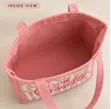 The Cassette Gentle Woman Structured Canvas Tote Bag - 2