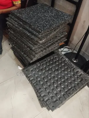 Gym Rubber Floor Mat 20mm Thickness
