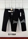 Graphic Black Baggy Jeans - 2