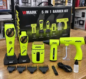 WMARK 5-in-1 Professional Rechargeable Barber Kit