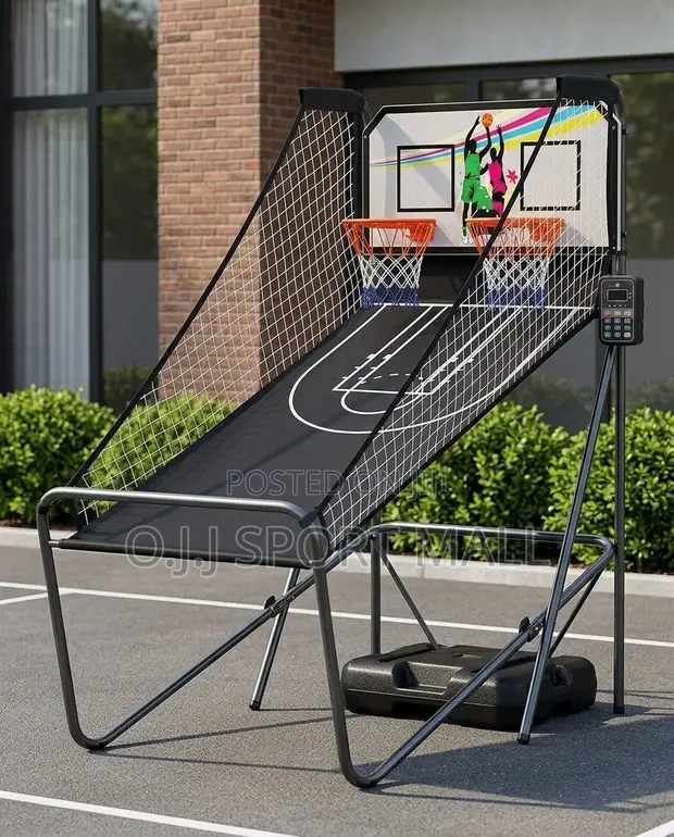 Bodyfit 6ft Digital Basketball Stand for Kids & Adults - 1