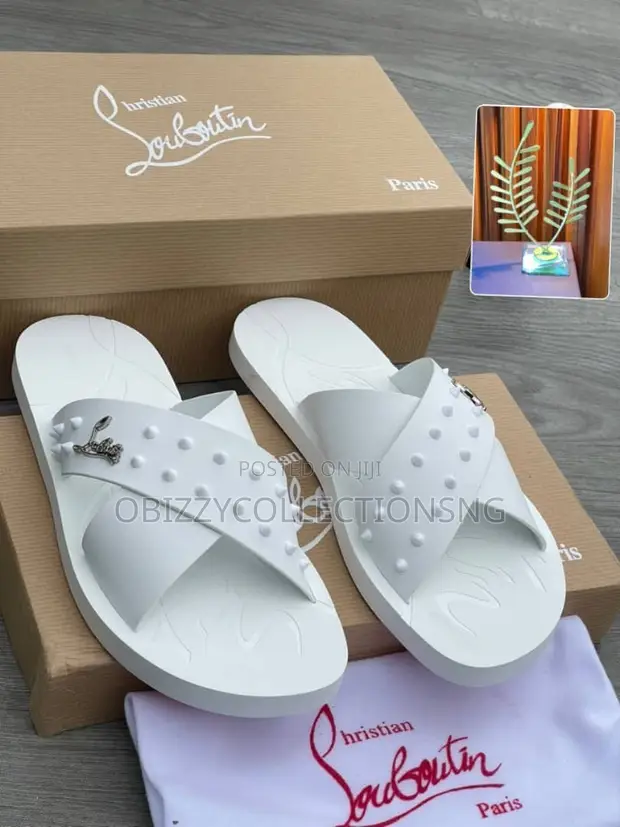 Christian Louboutin PAM Slides - Size 40 - 1