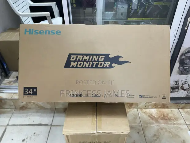 Hisense 34G6Q Pro 34" Ultrawide 240Hz Monitor - 1