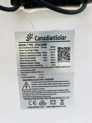 350W Canadian Solar Panel