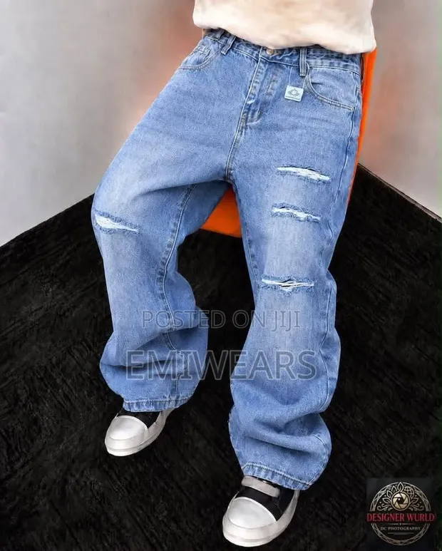 Baggy Jeans - Light Wash da Rips - 1