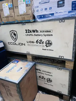32kWh 48V Ecolion Solar Lithium Ion Baturi