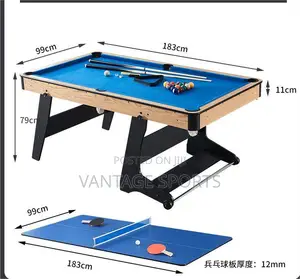 6FT Nadiyar Snooker Billiard Pool Table | Nishaɗin Gida
