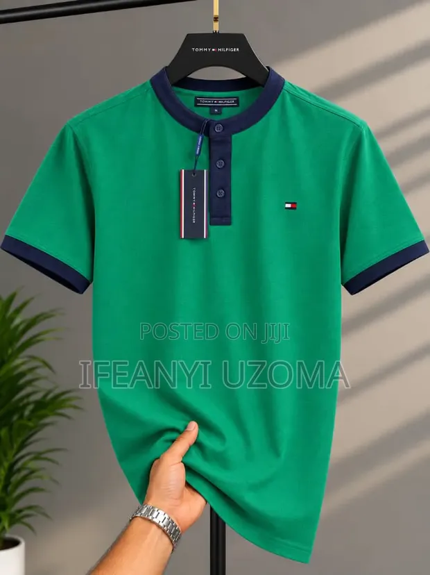 Classic Bishop Neck T-Shirts - 1