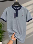 Classic Bishop Neck T-Shirts - 3