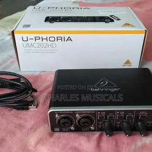 Behringer U-Phoria UMC202HD Soundcard