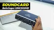 Behringer U-Phoria UMC202HD Soundcard - 2