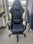 Gaming Chair with Footrest and Lumbar Support - 1