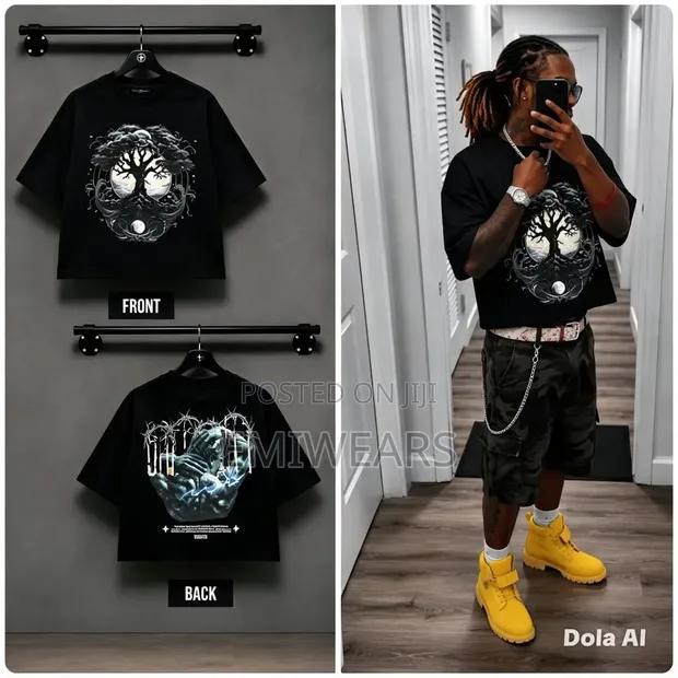 World Comic Graphic Oversized Tee - 1