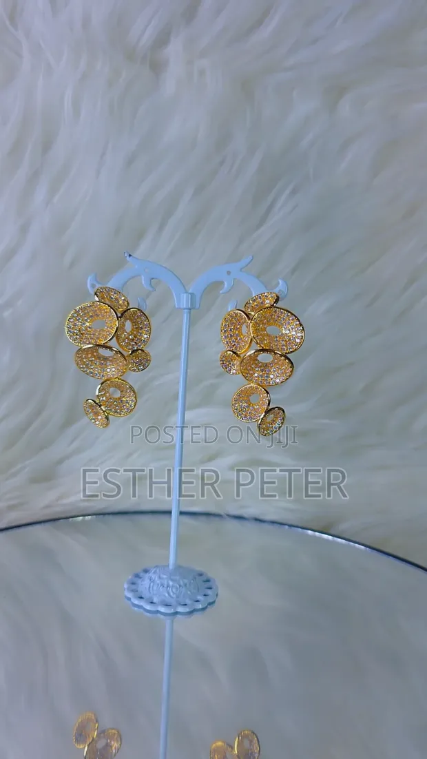 Brand New Zirconia Non-Tarnish Earrings - 1