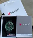 Curren Men's Chronograph Wrist Watch - Gold/Blue - 3