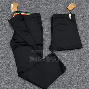 Turkey Black Navy Slim-Fit Formal Trousers
