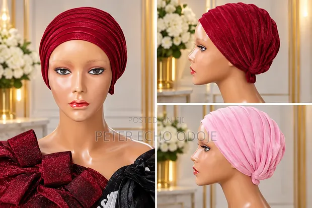 Beautiful Cotton Headpiece / Fascinator - 1