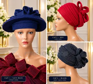 Beautiful Cotton Headpiece / Fascinator