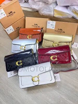 Coach Luxury Handbag - Gaskiyar Fata, Multicolor