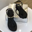 Luz Da Lua Gold Bar Sandal Mai Hannun Kafa - 1