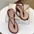 Luz Da Lua Gold Bar Sandal Mai Hannun Kafa - 4
