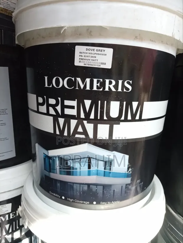 Locmeris Matte Paint Mai Girma - Ingancin Rufi Mafi Girma - 1