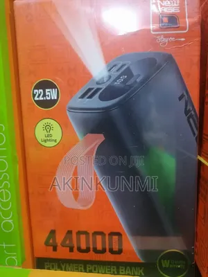 New Age 44000mAh Power Bank - Black