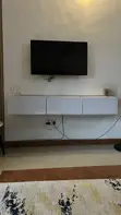 Home Interiors TV Console - 5ft 6in White - 2