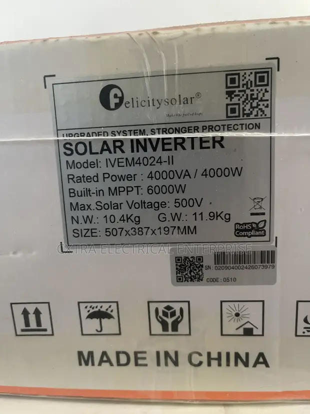 Felicity Solar IVM4024-II 4KVA/4KW Hybrid Solar Inverter - 1